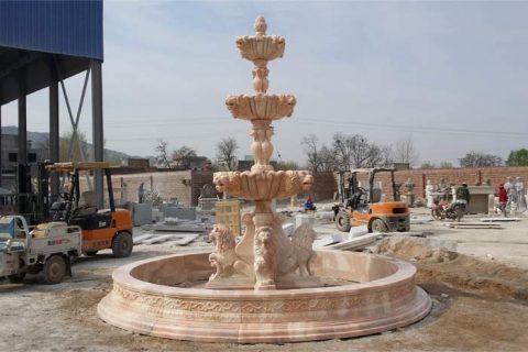 marble water fountain