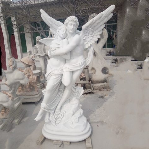 marble angel sculpture