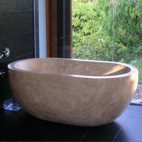 marble bathtub