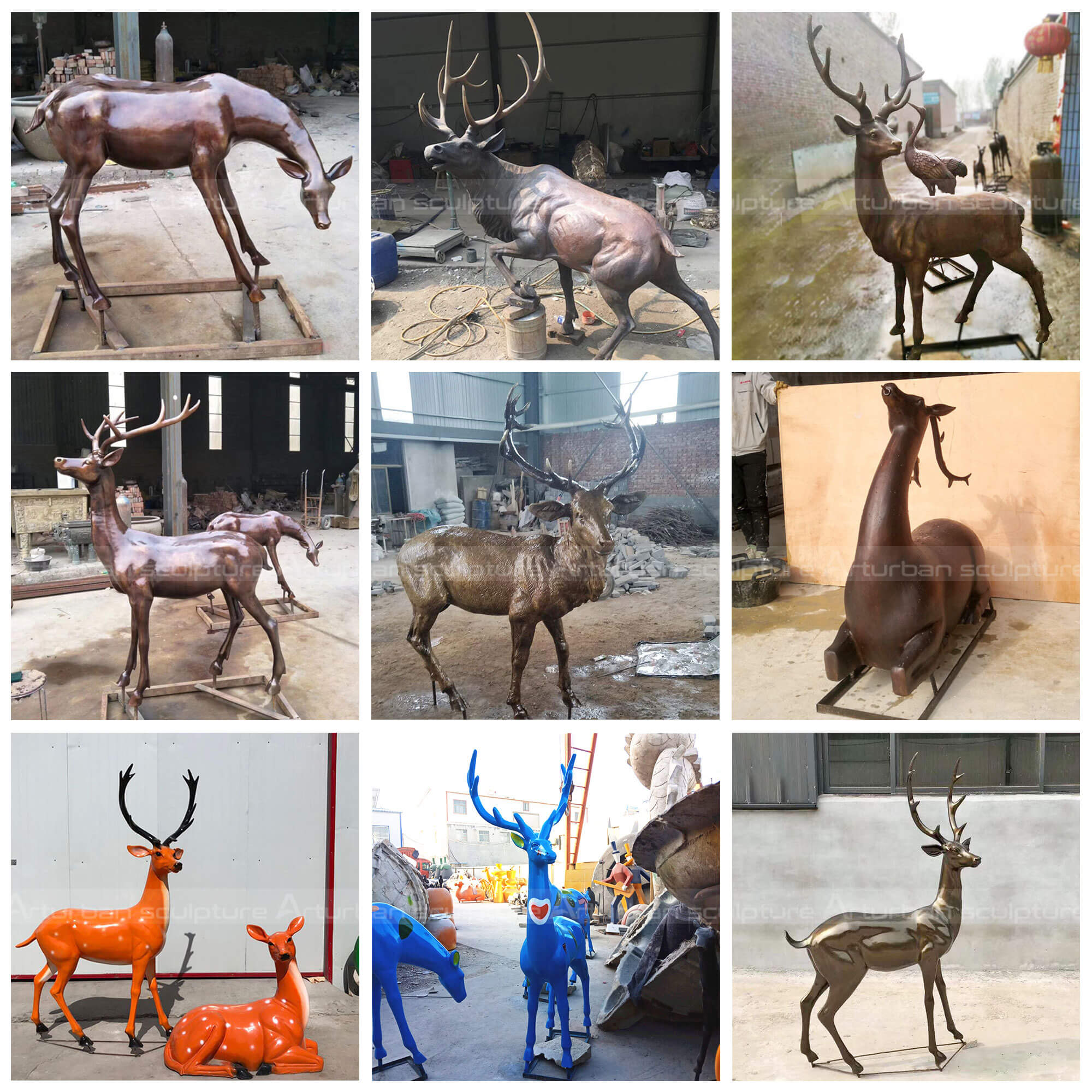 deer sculpture