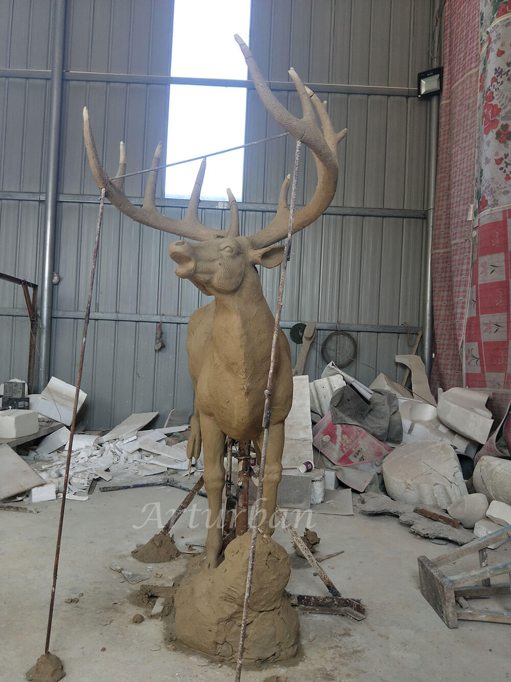 deer statue