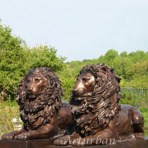 lion statue for house