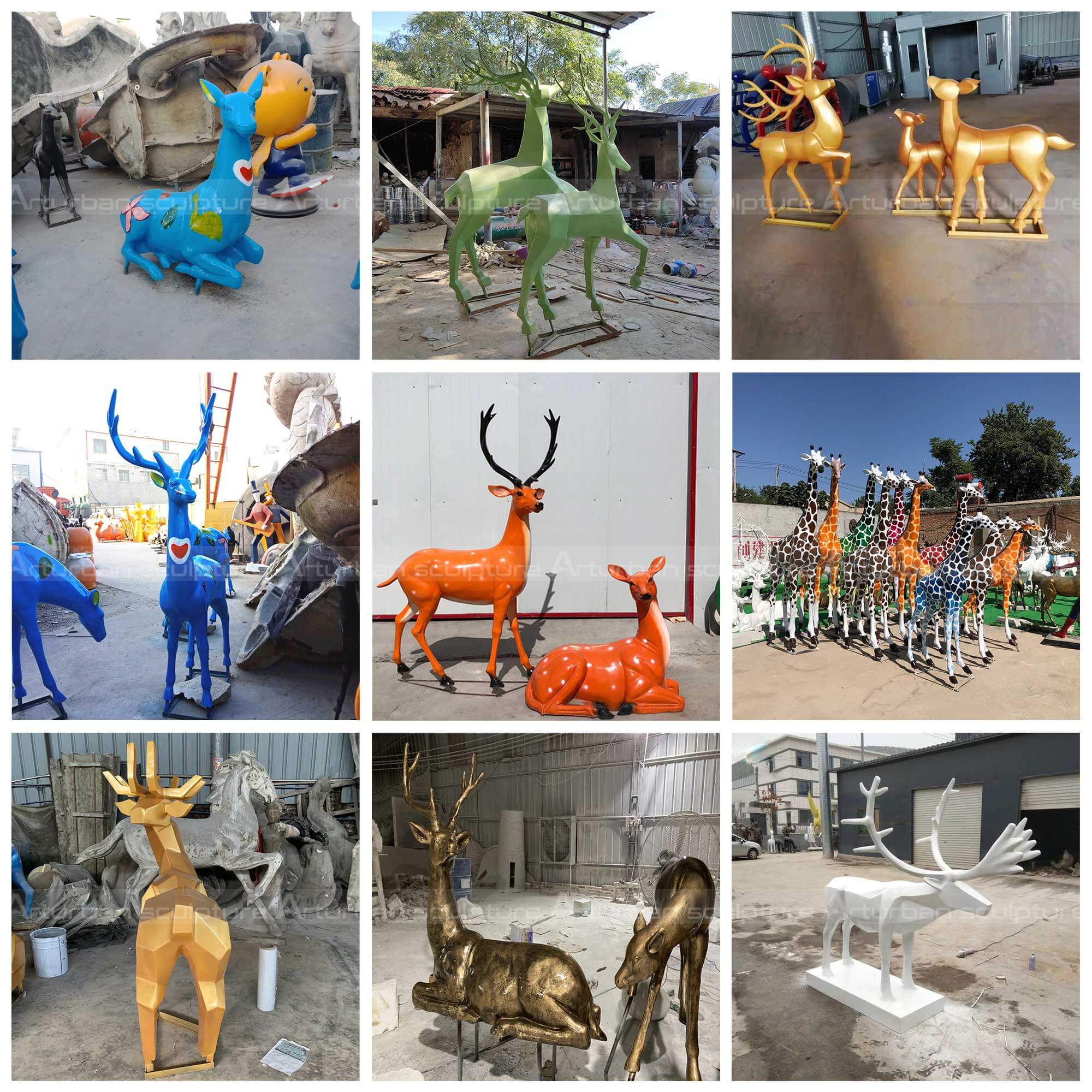 deer sculpture