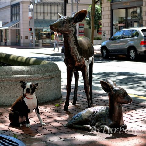 deer statue