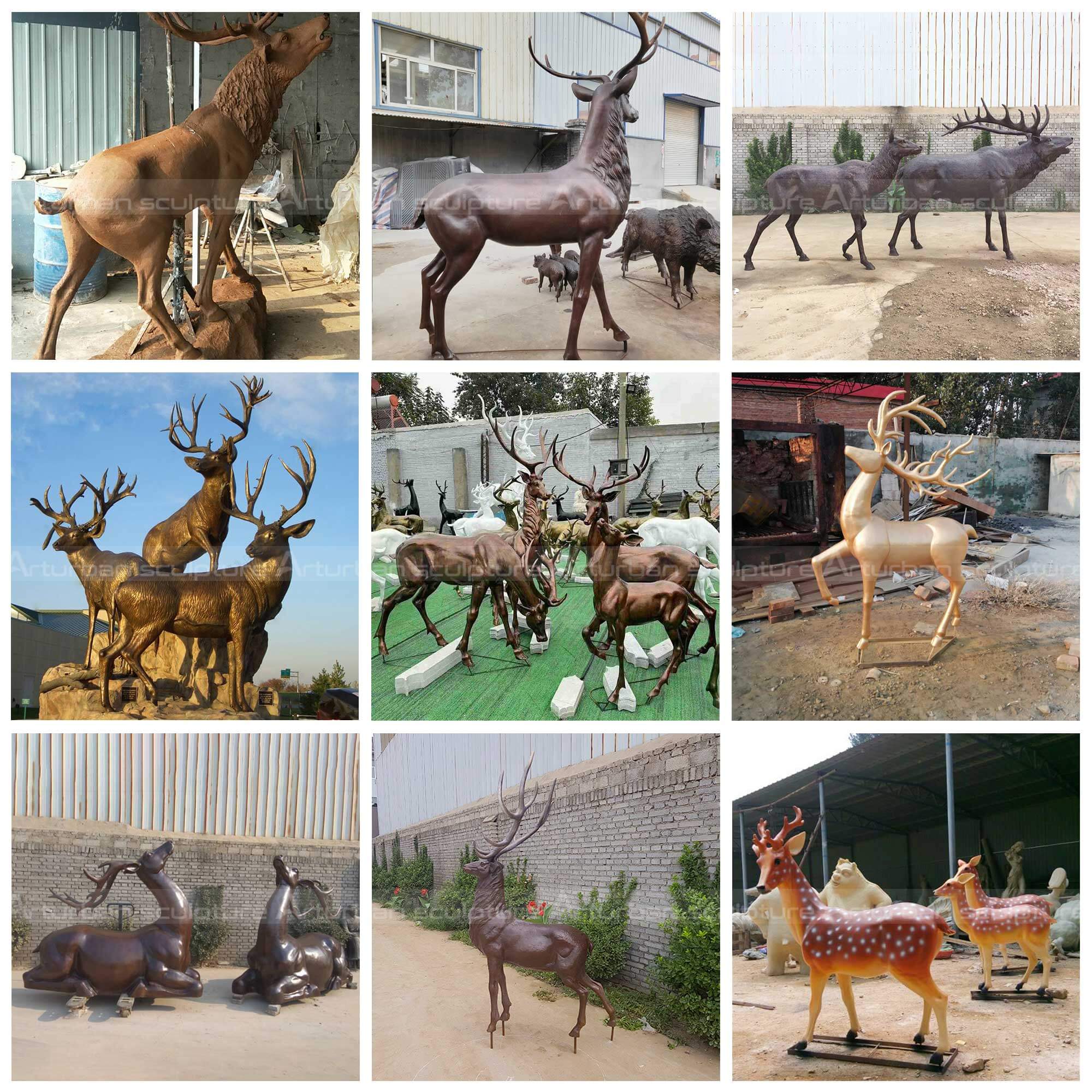 deer sculpture