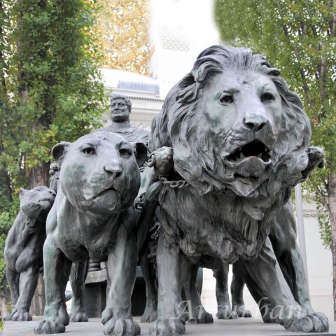 outdoor lion statues for sale