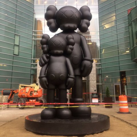 large kaws statue