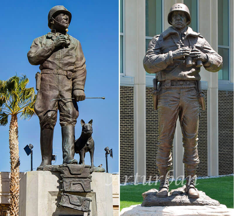 life size military statues for sale