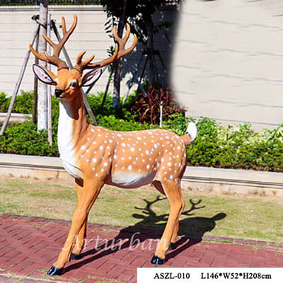 deer garden statue