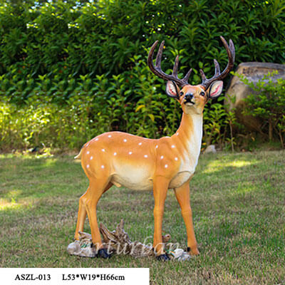 deer garden statue