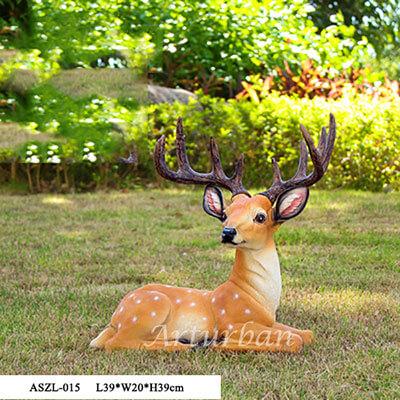 deer garden statue