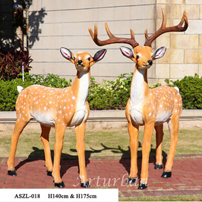 deer garden statue