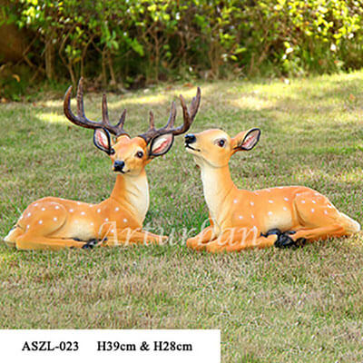 deer garden statuee