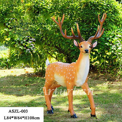 deer garden statue