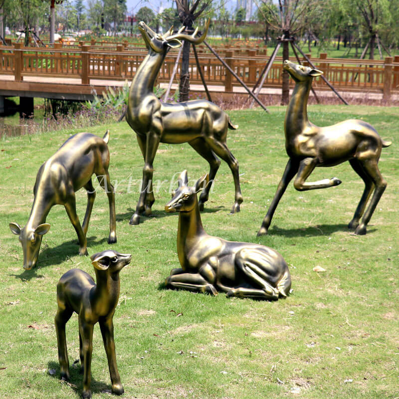 deer statue for garden