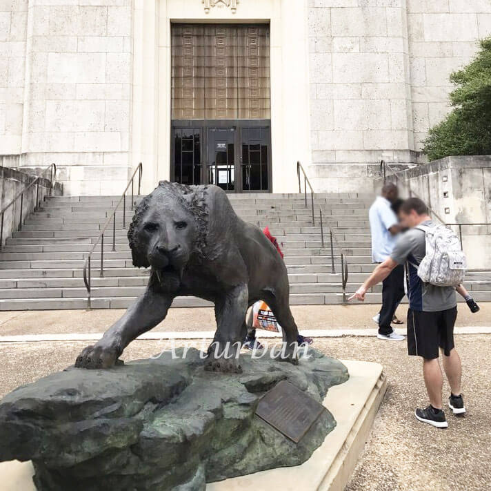 tiger statue for sale in front of building