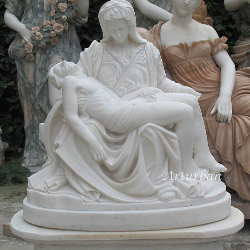 Statue of Mary Holding Dead Jesus