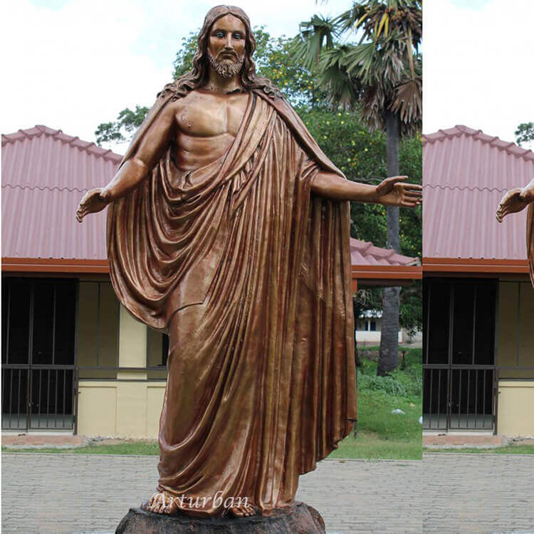 Brass Jesus Statue