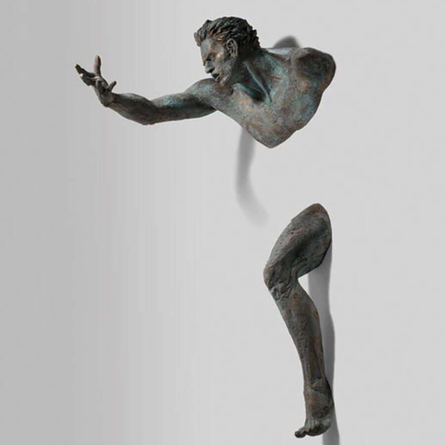 Bronze Matteo Pugliese Sculpture