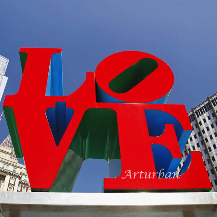 robert indiana love sculpture for sale