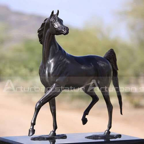 arabian horse statue