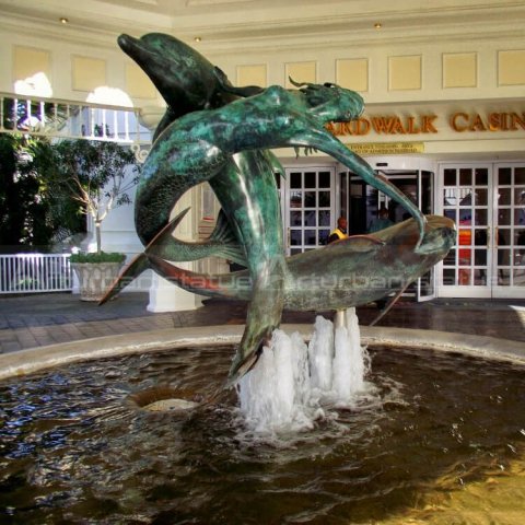 mermaid water fountain