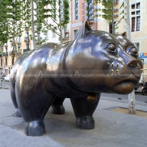 botero fat cat