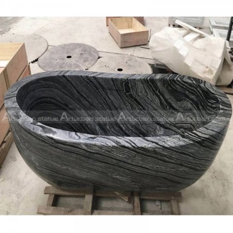 natural stone bathtub