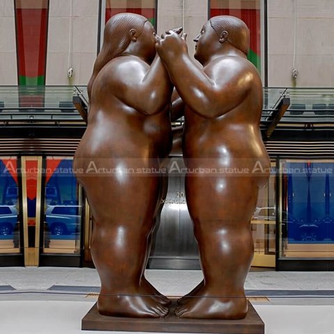 bronze fernando botero sculpture