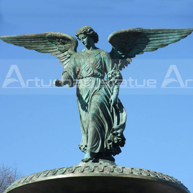 large outdoor garden fountain