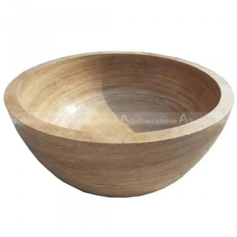 stone bowl bathtub