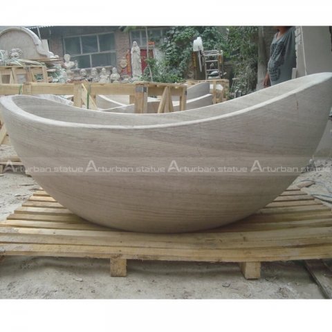 marble bathtub sculpture