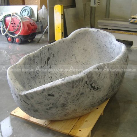 stone bath bathtub