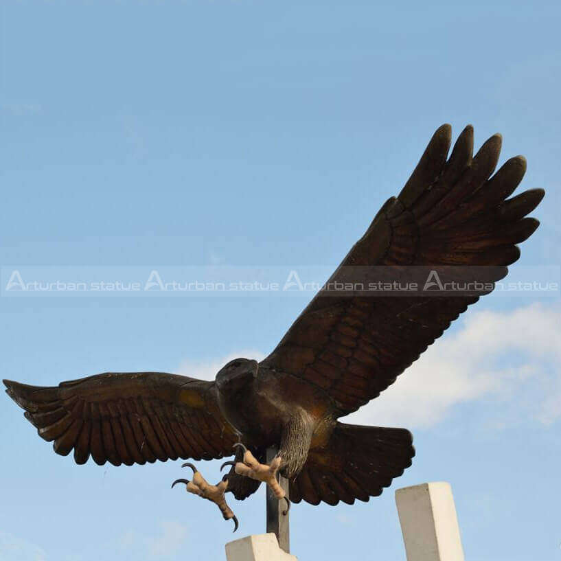 life size eagle statues