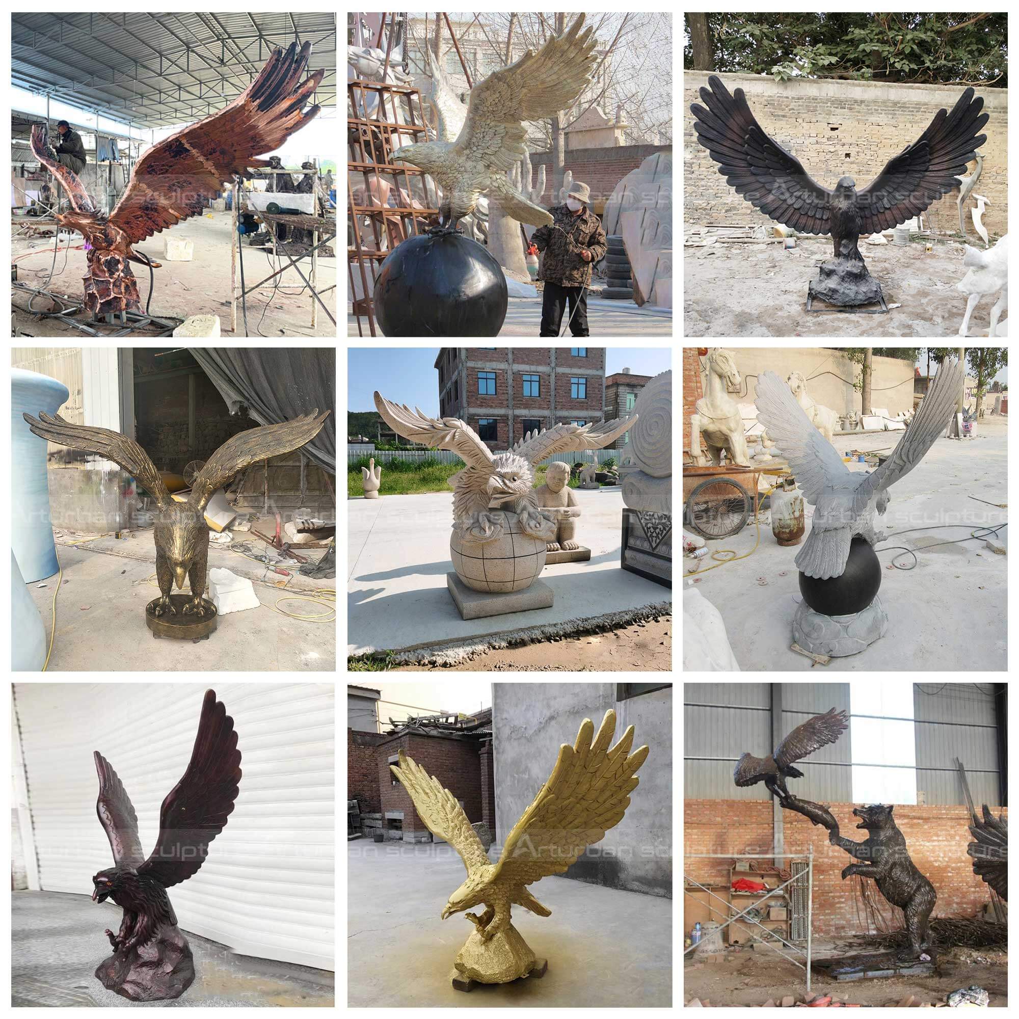 eagle sculpture