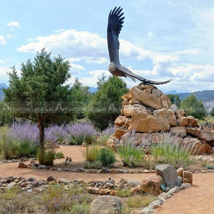 Eagle Sculpture for Garden