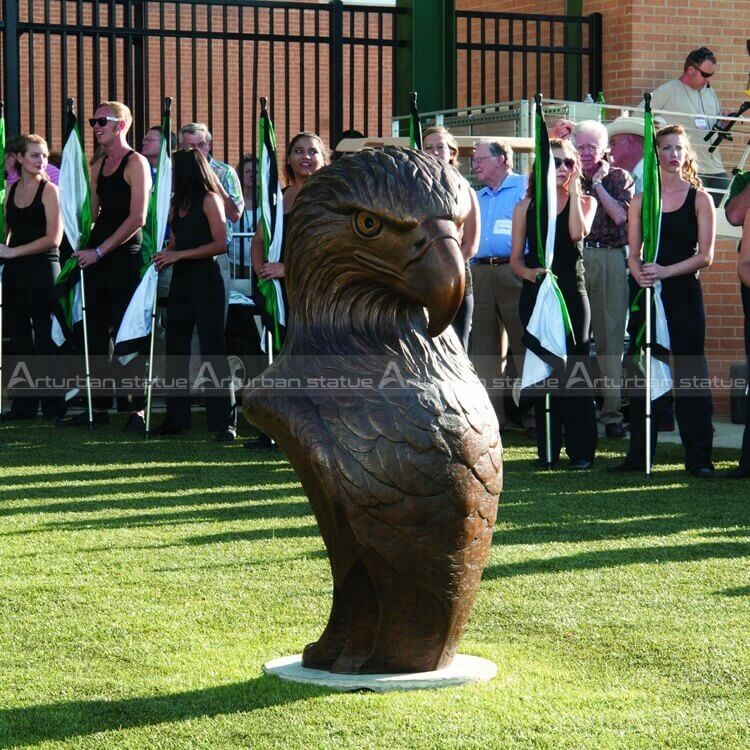 Eagle Head Sculpture