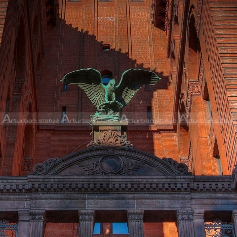 antique eagle statue