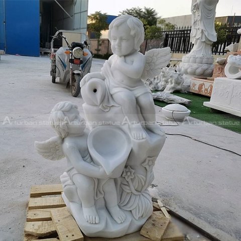 cherub angel statue