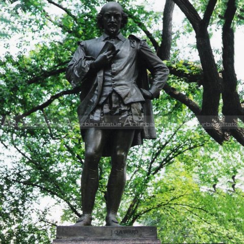 shakespeare bust statue