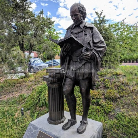 shakespeare bust statue