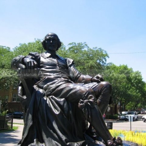 shakespeare bust statue