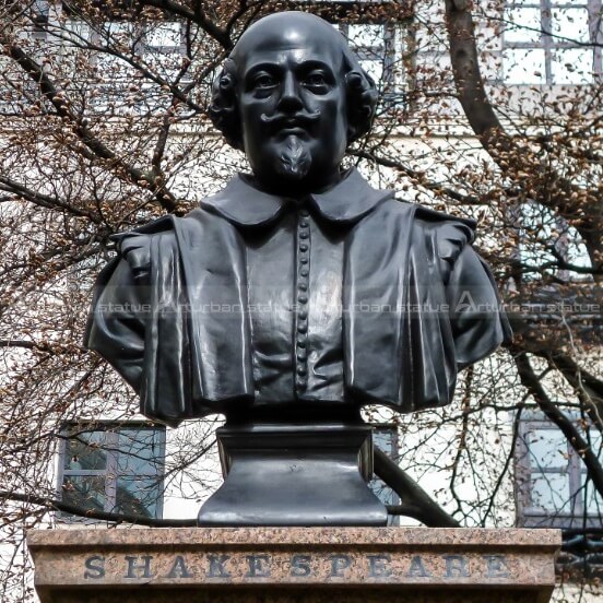 shakespeare bust statue