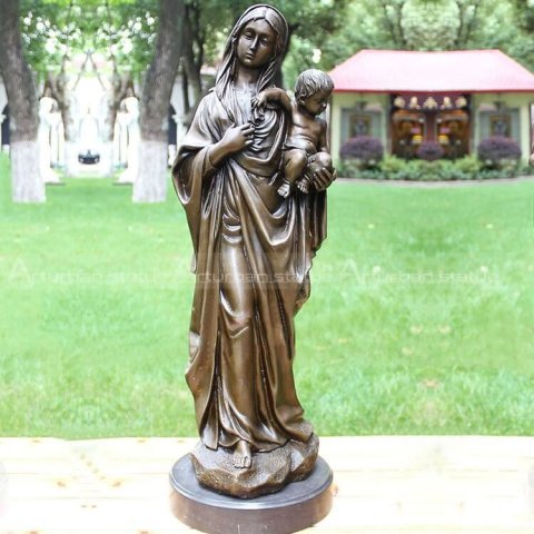 mary jesus statue