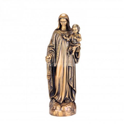 famous statue of mary holding jesus