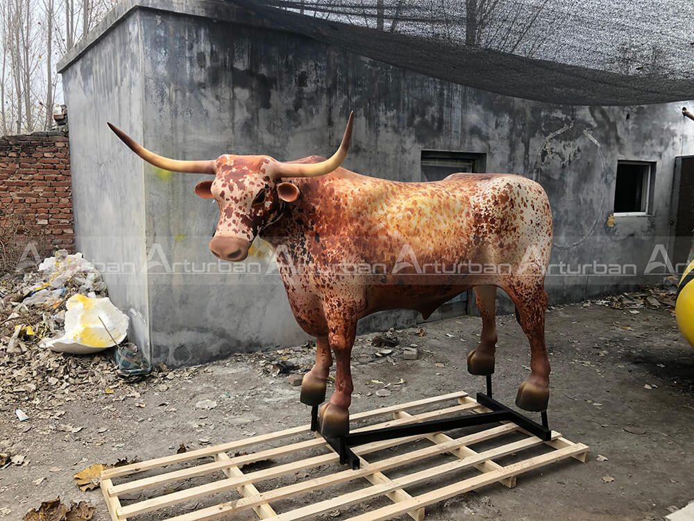 longhorn sculpture