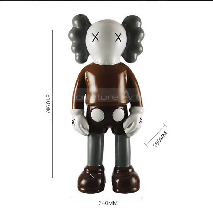 kaws statue size