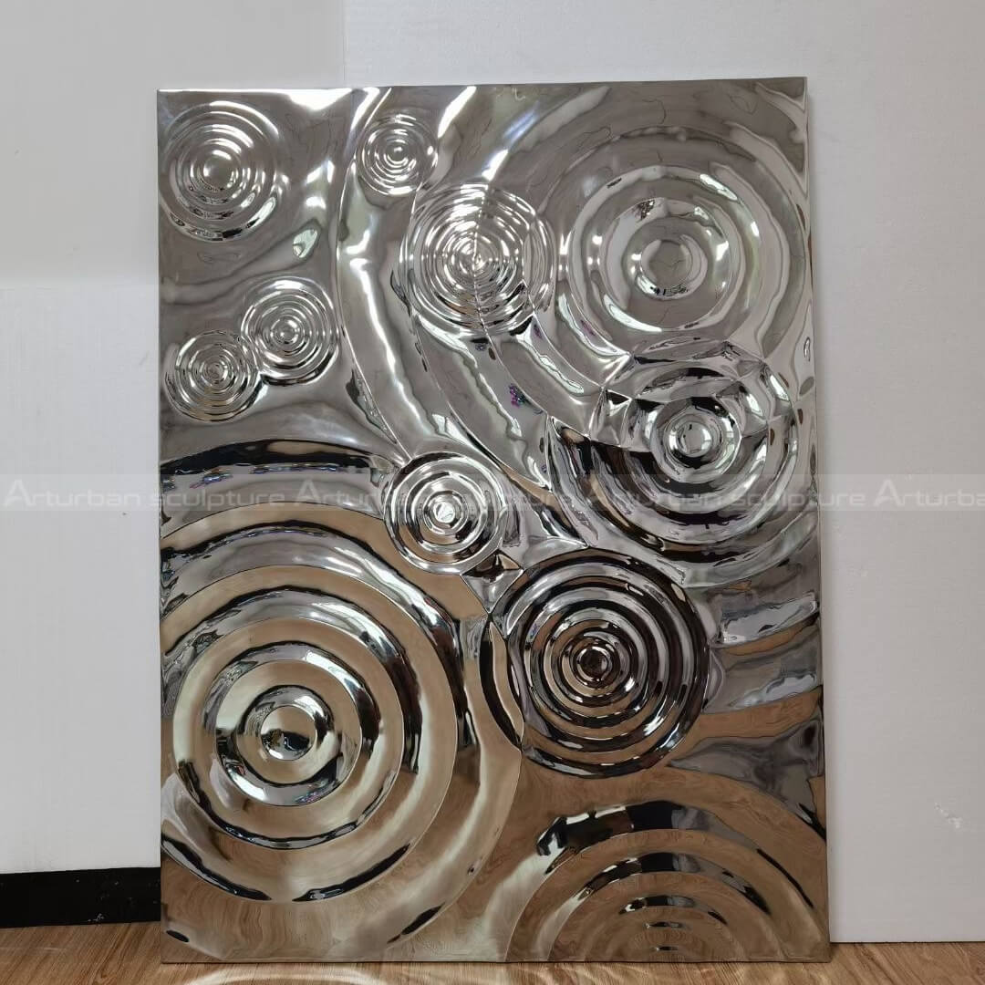 mirror polishing relief sculpture art