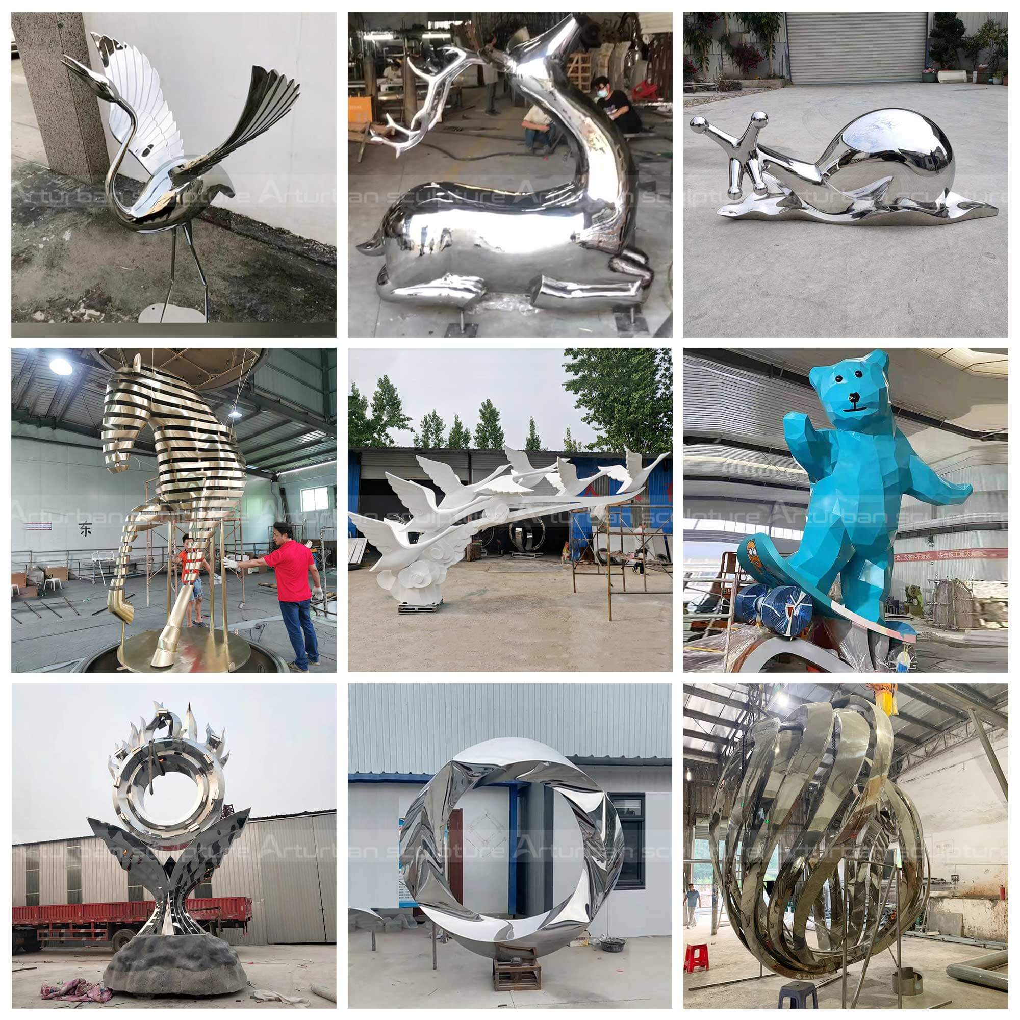  stainless steel sculpture