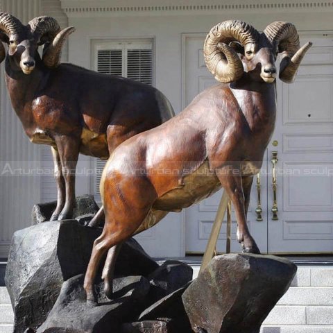 life size goat statue